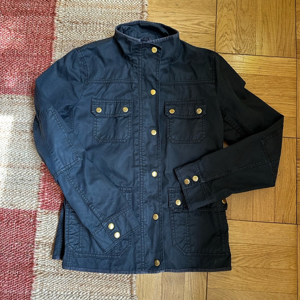 J. Crew Navy Blue Utility Jacket